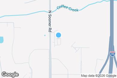 Map image of the property - The Oaks at Covell