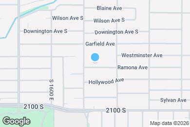 Map image of the property - 1727 Ramona Ave