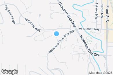 Map image of the property - 206 Mountain Park Blvd SW