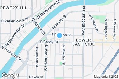 Map image of the property - 818-820-820 E Brady St