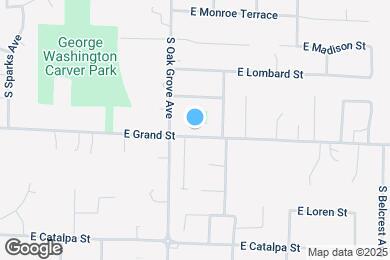 Map image of the property - 2629 E Grand St