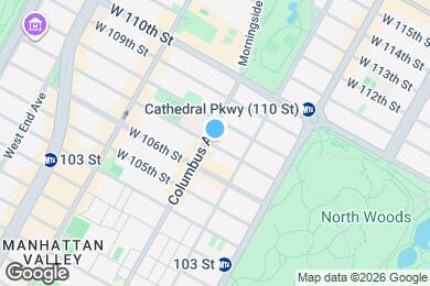Map image of the property - Room in Shared 3 bed/2 bath home in Upper West Side