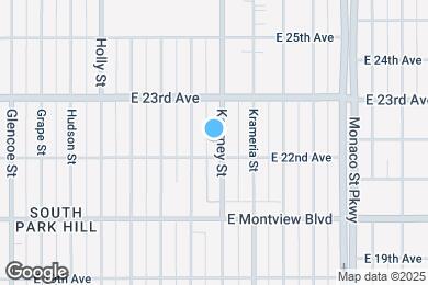 Map image of the property - 2233 Kearney St