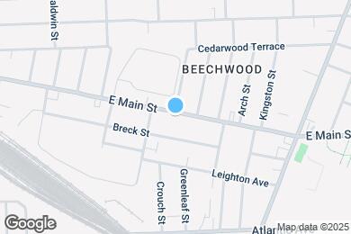Map image of the property - 1481 E Main St