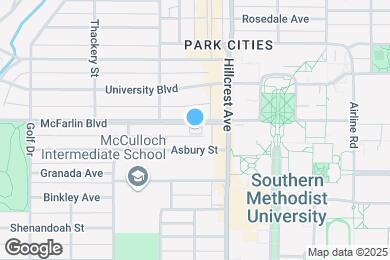 Map image of the property - McFarlin Place Apartments