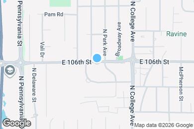 Map image of the property - 525 E 106th St