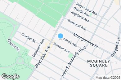 Map image of the property - 429 Fairmount Ave