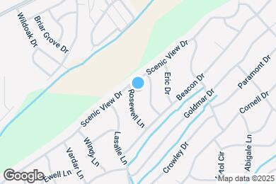 Map image of the property - 501 Rosewell Ln