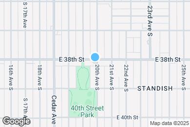 Map image of the property - 1919 E 38th St