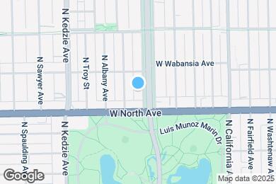 Map image of the property - 1626 N Humboldt Blvd