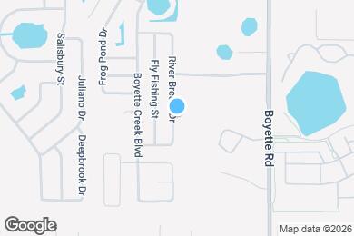 Map image of the property - 10430 River Bream Dr
