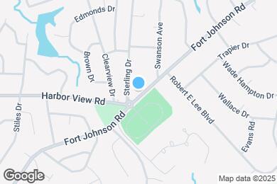 Map image of the property - 584 Fort Johnson Rd