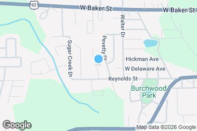 Map image of the property - 302 Lisa Ann Ct