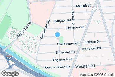 Map image of the property - 3 Stanford Rd W