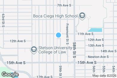 Map image of the property - 1119 59th St S