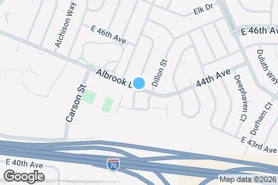 Map image of the property - 14400 Albrook Dr