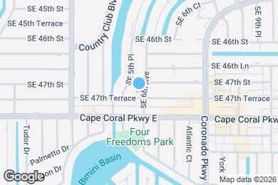 Map image of the property - All tile   1/1 close to Cape Coral Pkwy