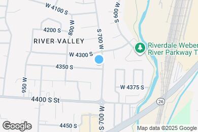 Map image of the property - 4345 S 700 W