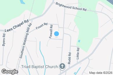 Map image of the property - 1709 Fern Hill Dr