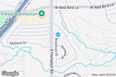 Map image of the property - 6616 Braddock Pl