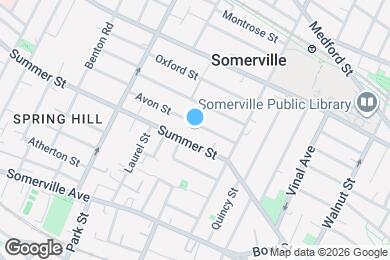 Map image of the property - 28 Avon St