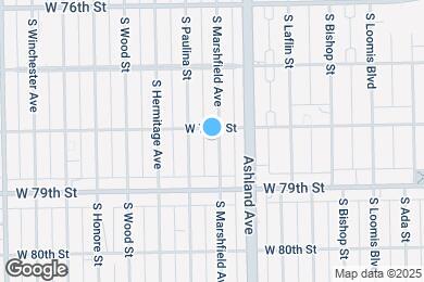 Map image of the property - 7810 S Marshfield Ave
