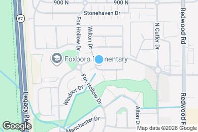 Map image of the property - 980 Woodstock Dr