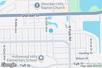 Map image of the property - 2120 N 34th Ave