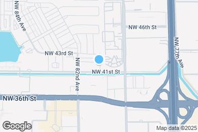 Map image of the property - 8363 NW 41st St