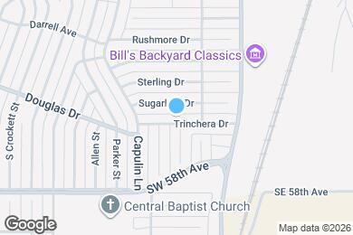Map image of the property - 1120 Trinchera Dr
