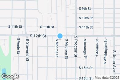 Map image of the property - 1207 S Monroe St