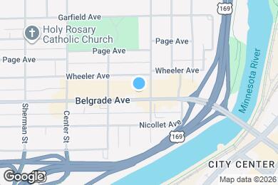 Map image of the property - 312 Belgrade Ave