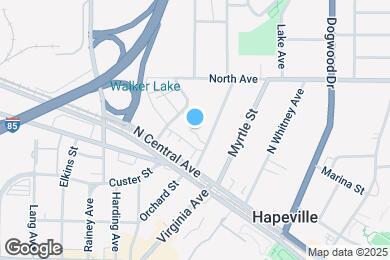Map image of the property - Hapeville Flats