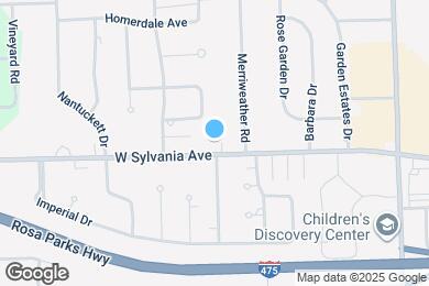 Map image of the property - 4558 W Sylvania Ave