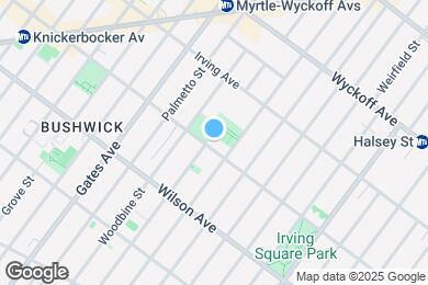 Map image of the property - Stunning Renovated 2BR in Bushwick with Private Roof Deck!