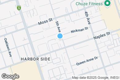 Map image of the property - 1070 Fifth Ave