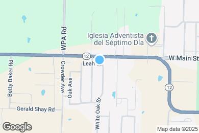 Map image of the property - 105 White Oak St