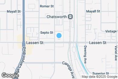 Map image of the property - 9906 Owensmouth Ave