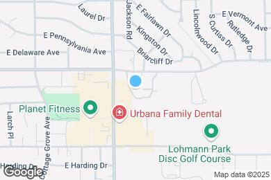 Map image of the property - The Pointe at Urbana