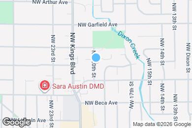 Map image of the property - 1443 NW 20th St