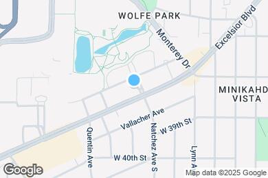 Map image of the property - Excelsior & Grand