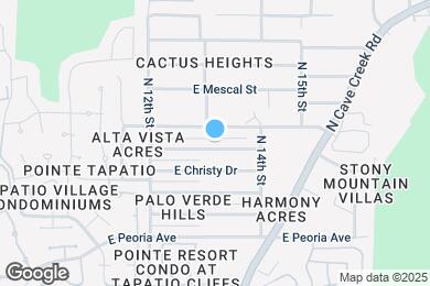 Map image of the property - 1314 E Mercer Ln