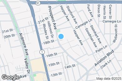 Map image of the property - 1734 Prospect Ave