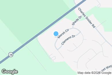 Map image of the property - 6038 Marsh Cir