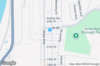 Map image of the property - 795 23rd St