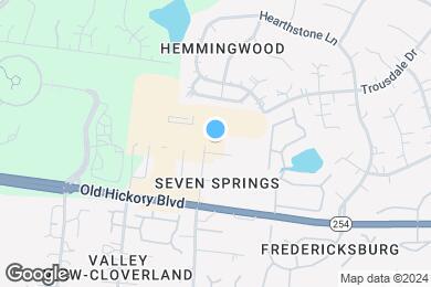 Map image of the property - District at Seven Springs