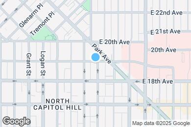 Map image of the property - 1863 N Clarkson St
