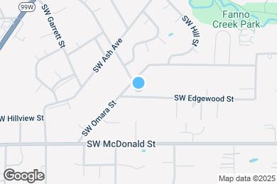 Map image of the property - 9515 SW Edgewood St
