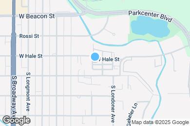 Map image of the property - 435 W Hale St