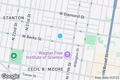 Map image of the property - 1906 N 18th St